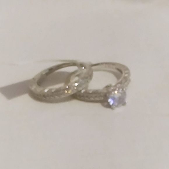 Sterling Silver Set of 2 Ring (Size 6) TGW 2.18 ct - Picture 7 of 7
